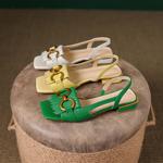 Crafted Elegance: Luxurious Handmade Leather Women's Shoes(Etx0863TX734)