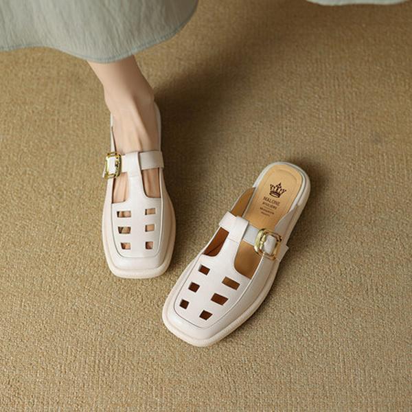 Exquisite Handmade Leather Women's Shoes: Elegance and Luxury Redefined(Etx0863TX479-2)