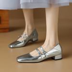 Handcrafted Genuine Leather Women's Shoes: Luxurious, Elegant, and High-Quality.(Etx0863TX452-2)