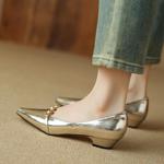 Handcrafted Luxurious Leather Women's Shoes(Etx0863TX456-2)