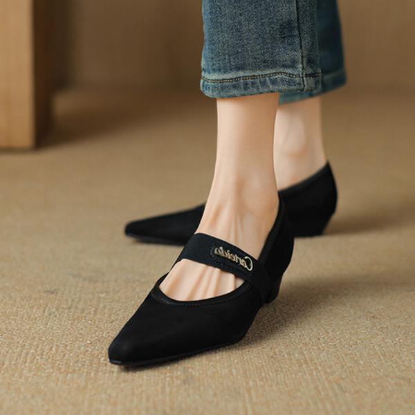 Exquisite Handcrafted Leather Women’s Shoes for Luxe Elegance(Etx0863TX472-2)