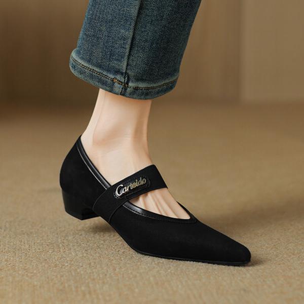 Exquisite Handcrafted Leather Women’s Shoes for Luxe Elegance(Etx0863TX472-2)