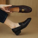 Handcrafted Genuine Leather Women's Shoes: Elegance Meets Luxury(Etx0863TX434-2)