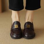 Handcrafted Genuine Leather Women's Shoes: Elegance Meets Luxury(Etx0863TX434-2)