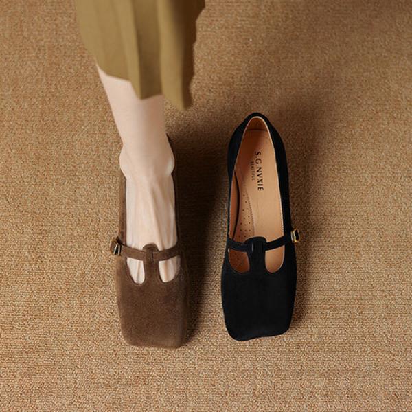 Handcrafted Luxury Leather Women's Shoes - Elegance in Every Detail(Etx0863TX574)