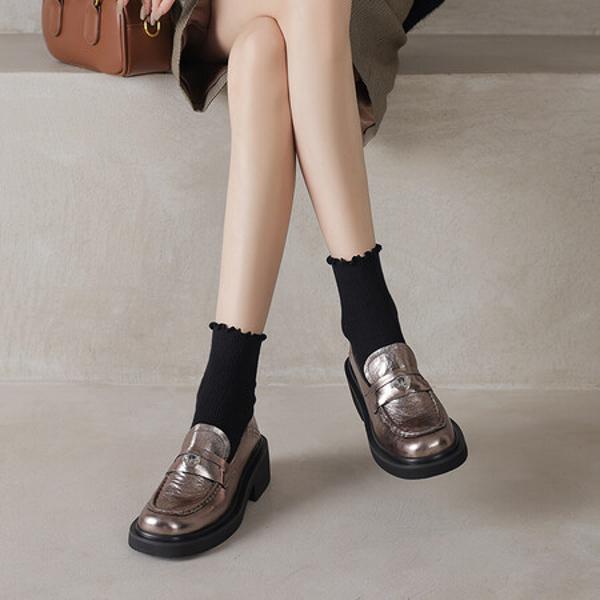 Handcrafted Luxury Leather Women's Shoes: Exquisite Quality & Elegance(Etx0863TX594)
