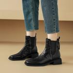 Handcrafted Premium Leather Women's Shoes for Elegance(Etx0863TX622)