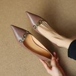Handcrafted Genuine Leather Women's Shoes - Luxurious Elegance(Etx0863TX458-6)