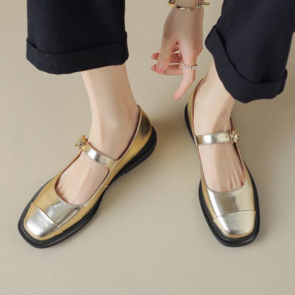 Elegance Redefined: Luxurious Handmade Leather Women's Shoes(Etx0863TX427-6)