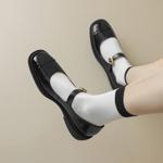 Elegance Redefined: Luxurious Handmade Leather Women's Shoes(Etx0863TX427-6)