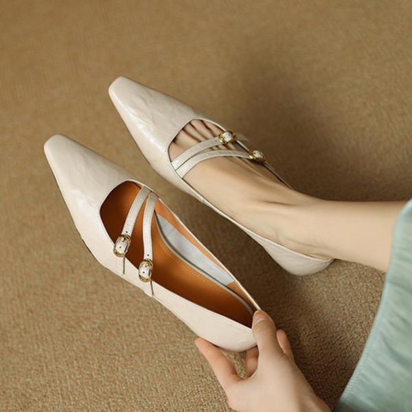 Exquisite Handcrafted Genuine Leather Women's Shoes - Elevate Your Elegance(Etx0863TX449-6)