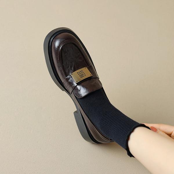 Handcrafted Leather Women's Shoes: Exquisite Quality and Timeless Elegance(Etx0863TX437-6)