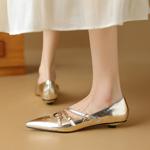 Exquisite Handmade Leather Women's Shoes - Luxury Craftsmanship(Etx0863TX463-6)