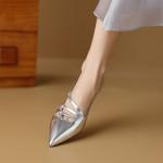 Exquisite Handmade Leather Women's Shoes - Luxury Craftsmanship(Etx0863TX463-6)