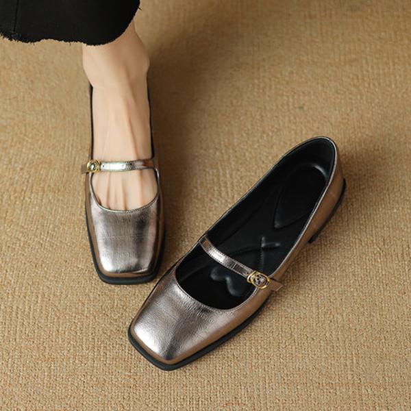 Elegant Handcrafted Leather Women's Shoes - Luxury Craftsmanship & Quality(Etx0863TX476-6)