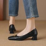 Exquisite Handmade Leather Women's Shoes: Elegance in Craftsmanship(Etx0863TX562-6)