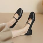 Exquisite Handmade Genuine Leather Women's Shoes: Luxury Craftsmanship & Elegance(Etx0863TX560-6)