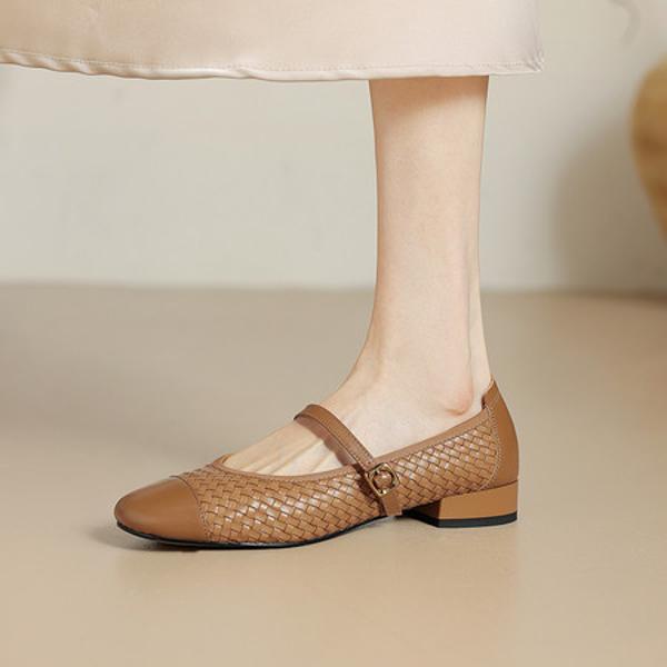 Exquisite Handmade Genuine Leather Women's Shoes: Luxury Craftsmanship & Elegance(Etx0863TX560-6)