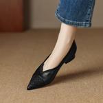 Luxurious Handcrafted Leather Women's Shoes - Elegant Craftsmanship(Etx0863TX566-6)