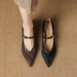 Handcrafted Luxury Leather Women's Shoes - Elegance in Every Stitch(Etx0863TX565-6)