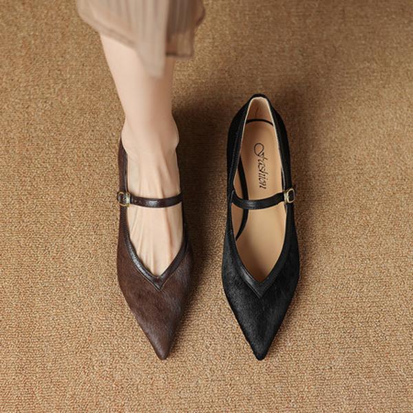 Handcrafted Luxury Leather Women's Shoes - Elegance in Every Stitch(Etx0863TX565-6)