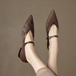 Handcrafted Luxury Leather Women's Shoes - Elegance in Every Stitch(Etx0863TX565-6)