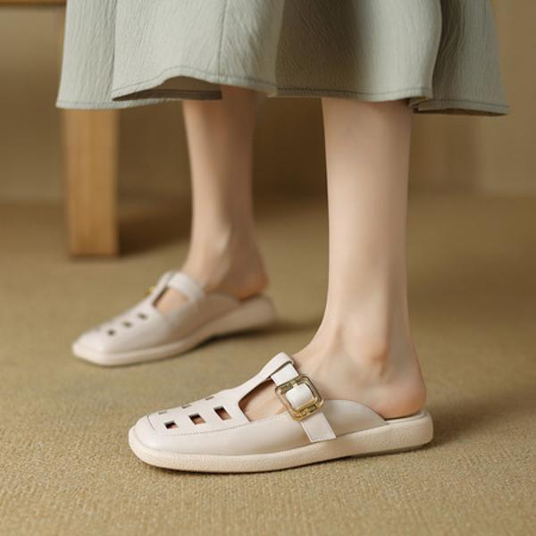 Handcrafted Luxury Leather Women's Shoes - Elegant Quality(Etx0863TX479-6)