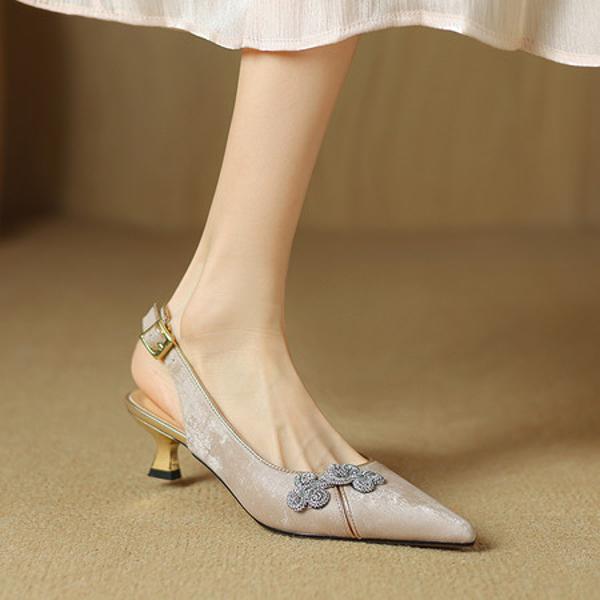 Exquisite Handmade Leather Women's Shoes - Luxury & Elegance(Etx0863TX513-6)