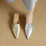 Elegant Handcrafted Genuine Leather Women's Shoes(Etx0863TX501-6)