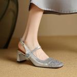 Crafted Luxury: Handcrafted Genuine Leather Women's Shoes(Etx0863TX500-6)