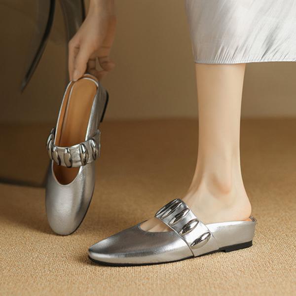 Luxury Handcrafted Leather Women's Shoes: Exquisite Artistry(Etx0863TX544-6)