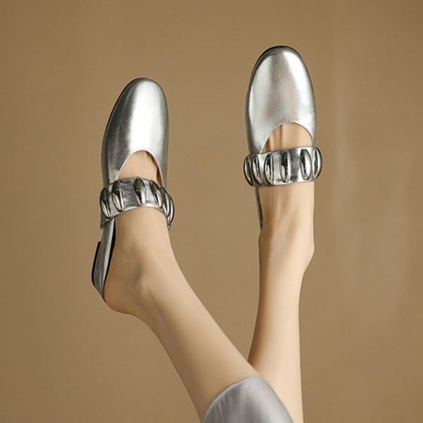 Luxury Handcrafted Leather Women's Shoes: Exquisite Artistry(Etx0863TX544-6)