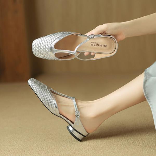 Handcrafted Genuine Leather Women’s Shoes: Luxurious Elegance and Quality(Etx0863TX524-6)