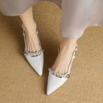 Handcrafted Genuine Leather Women’s Shoes: Elegant Craftsmanship & Luxury(Etx0863TX534-6)