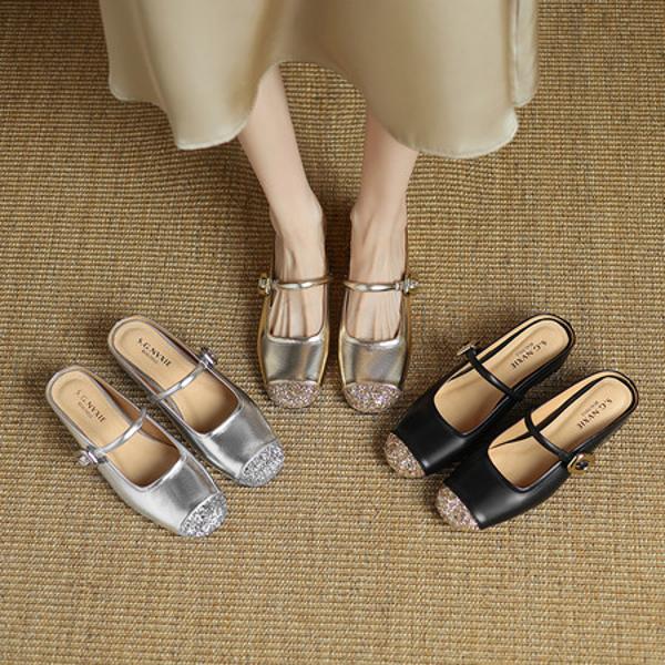 Exquisite Handmade Leather Women's Shoes: Luxury Craftsmanship & Timeless Elegance(Etx0863TX528-6)