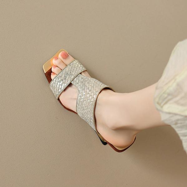 Handcrafted Genuine Leather Women's Shoes: Elegant Luxury Artistry(Etx0863TX553-6)