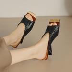 Exquisite Handcrafted Leather Women's Shoes: A Blend of Luxury and Elegance(Etx0863TX554-6)