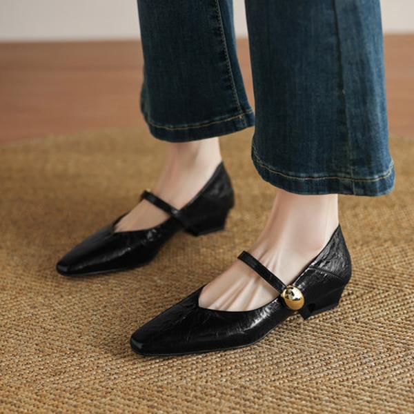 Handcrafted Luxury Leather Women's Shoes: Elegance Redefined(Etx0863TX656)