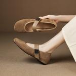 Exquisite Handmade Leather Women's Shoes for Elegance(Etx0863TX657)