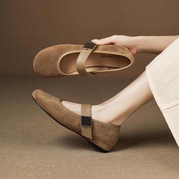 Exquisite Handmade Leather Women's Shoes for Elegance(Etx0863TX657)