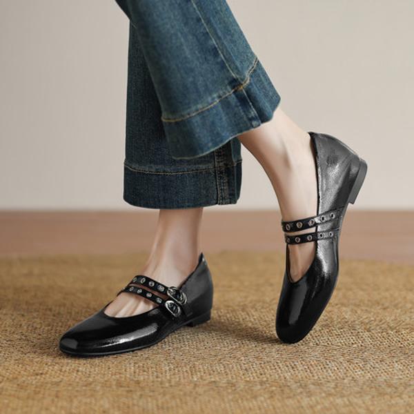 Handcrafted Leather Women’s Shoes: Elegance Redefined(Etx0863TX654)