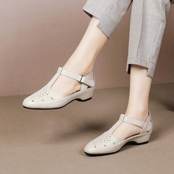 Elegant Handmade Leather Women’s Shoes of Exquisite Quality(Exinyimeik761)