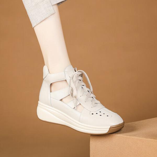 Handcrafted Luxury Leather Women’s Shoes - Exquisite Elegance(Exinyimeik768)