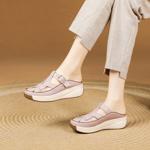 Handcrafted Genuine Leather Women's Shoes: Elegant Craftsmanship and Luxury Quality(Exinyimeik770)