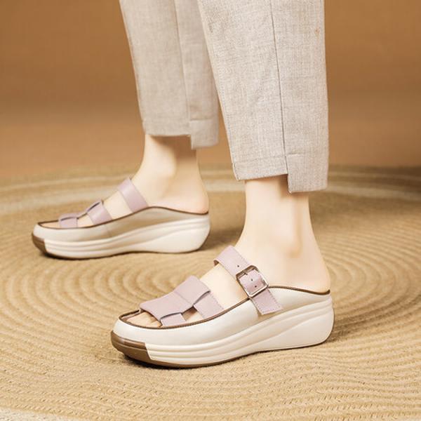 Handcrafted Luxury Leather Women's Shoes(Exinyimeik773)