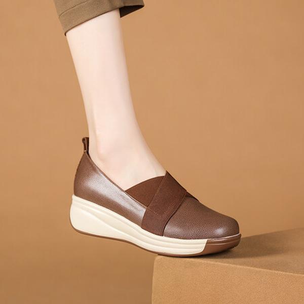 Handcrafted Luxurious Leather Shoes for Elegant Women(Exinyimeik785)