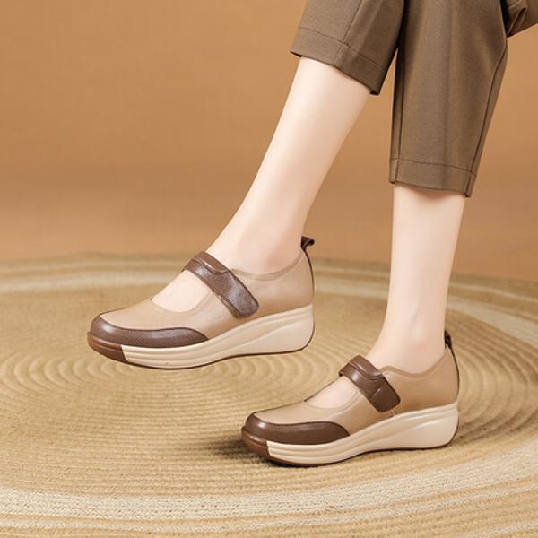 Handcrafted Genuine Leather Women's Shoes: Luxurious Elegance in Every Stitch(Exinyimeik783)