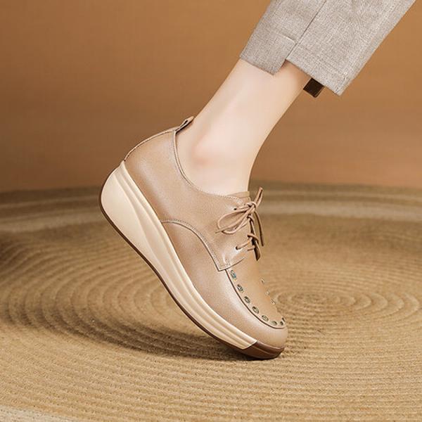 Handcrafted Luxury Leather Women's Shoes; Exquisite Craftsmanship & Timeless Elegance(Exinyimeik788)