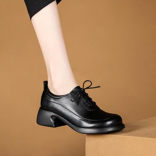 Handcrafted Luxury Leather Women's Shoes - Exquisite Elegance(Exinyimeik792)