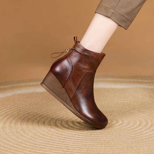 Handcrafted Genuine Leather Women's Shoes: Elegant Luxury in Every Stitch(Exinyimeik799)